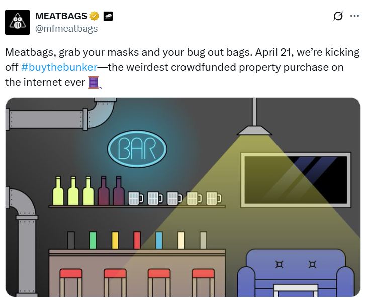 роект Meatbags, созданный Dead Bruv, начнёт продажи 21 апреля
