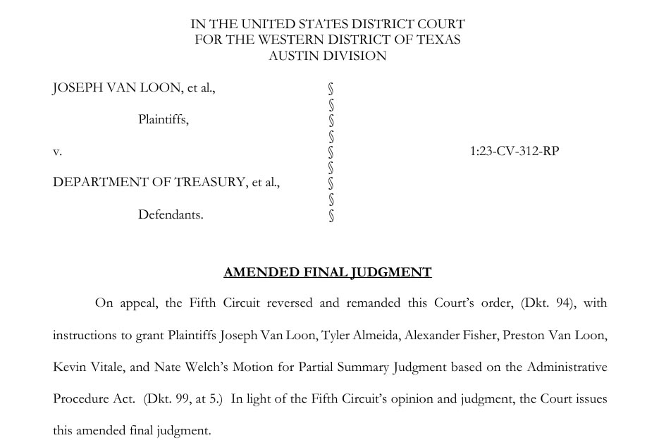Выдержка из решения судьи Роберта Питмана. Источник: CourtListener