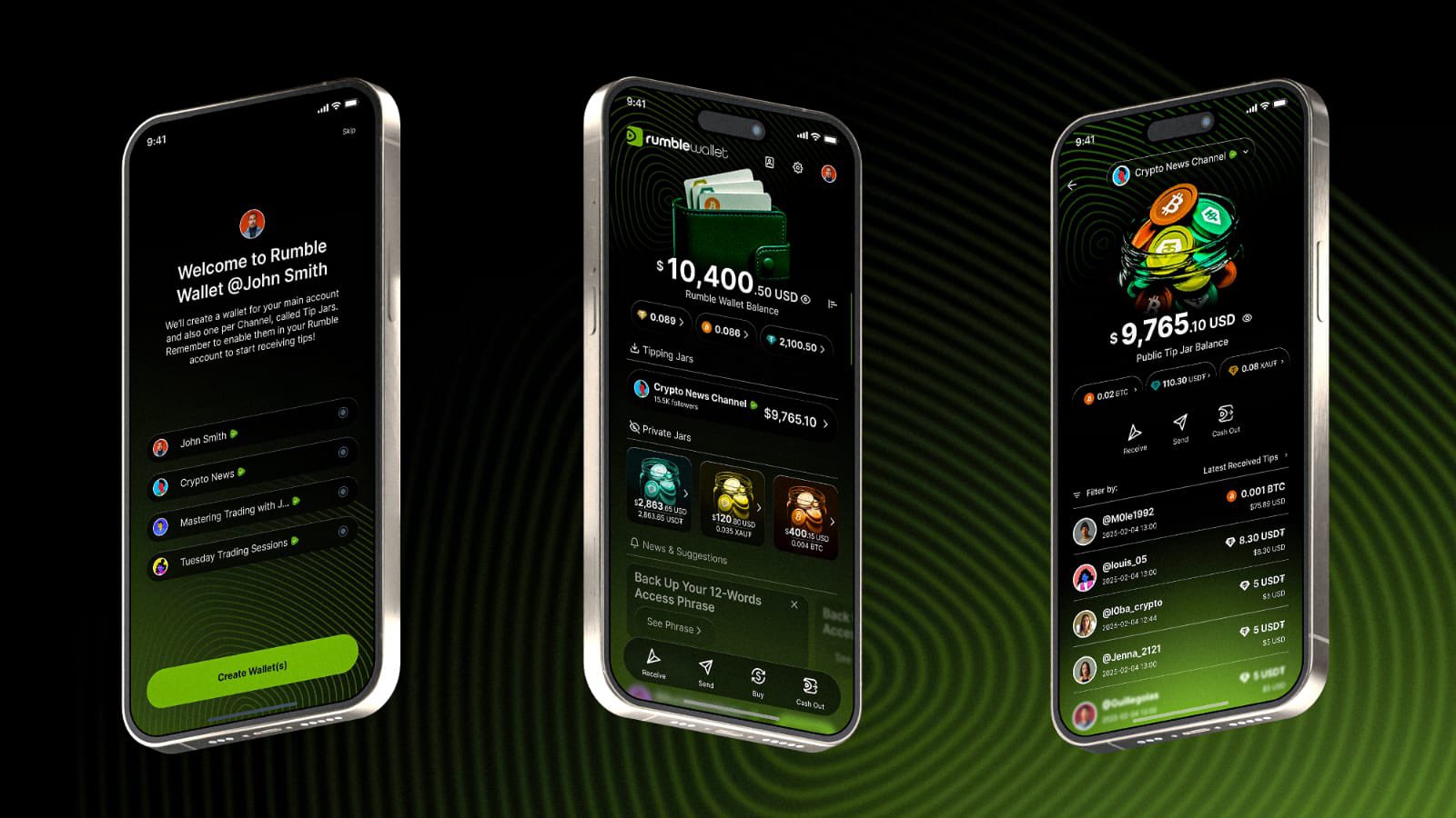 Rumble Wallet. Источник: Крис Павловски 