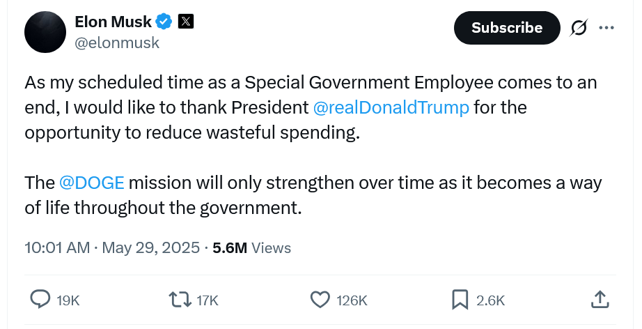 Сам Маск публично признал: “Бюрократическая система в Вашингтоне оказалась куда более неповоротливой, чем я предполагал