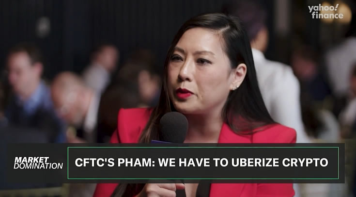 Каролин Фэм: “CFTC останется жёстким арбитром для крипторынка”