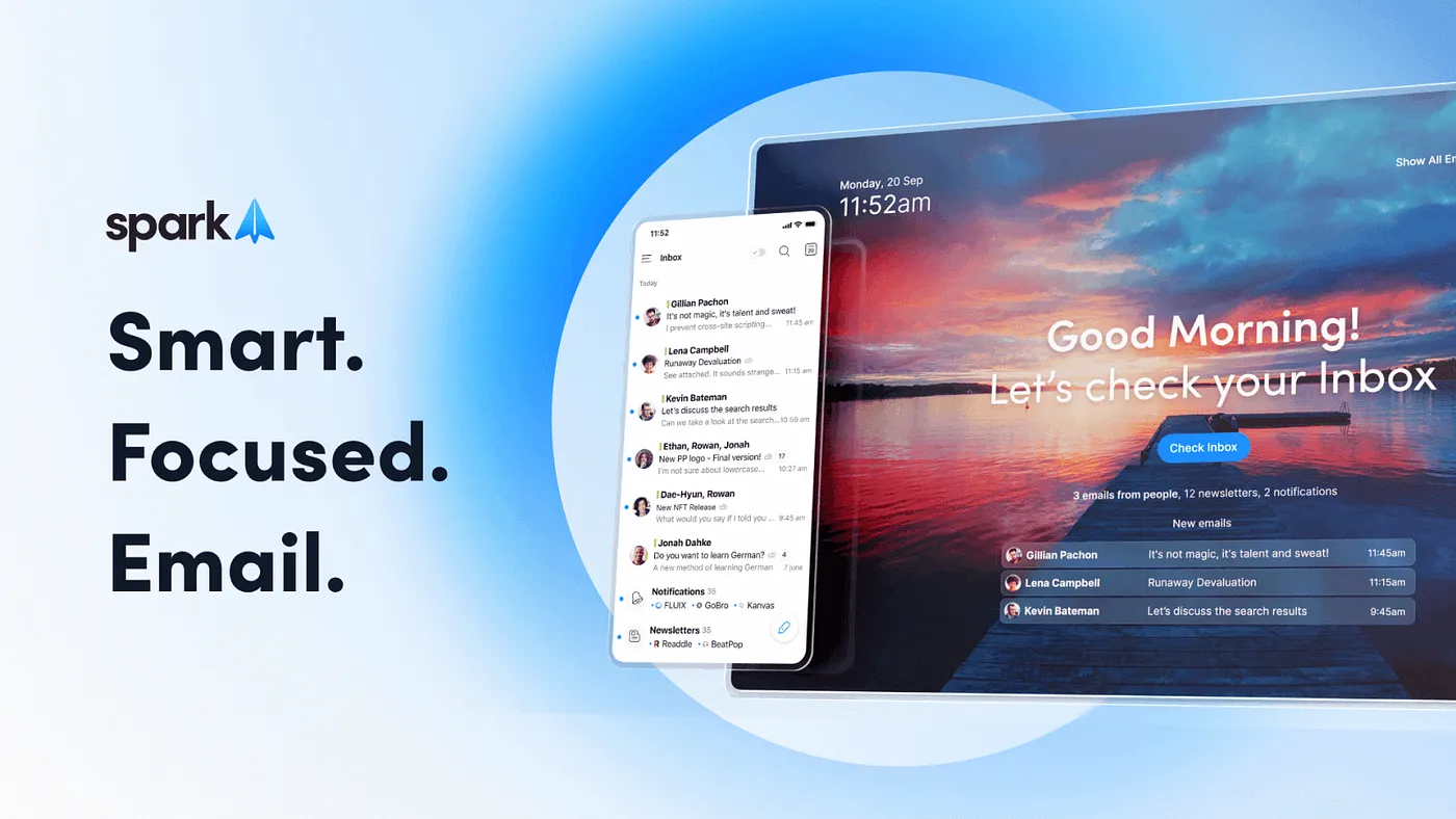 Sparkmailapp: Порядок в вашей почте благодаря AI