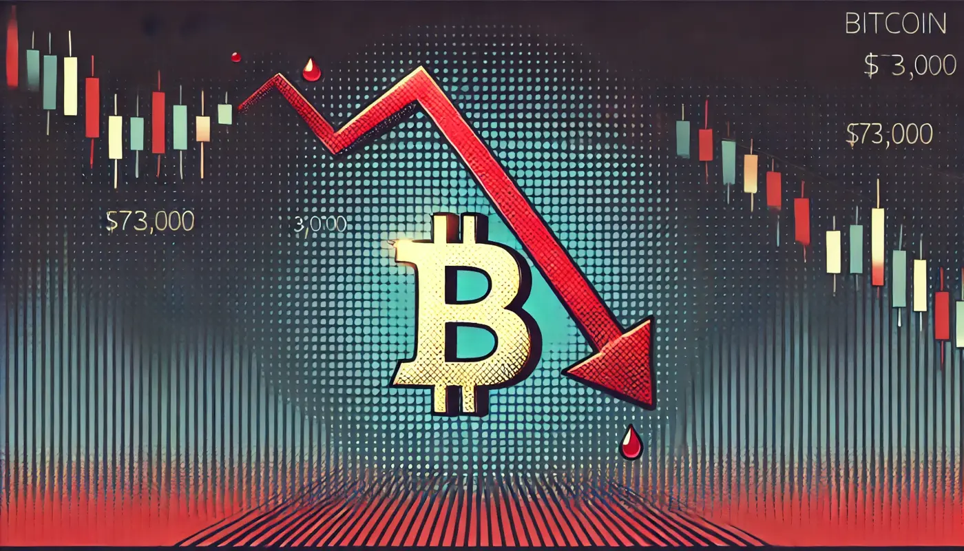 Bitcoin может упасть до 73,000$ из-за макроэкономического давления