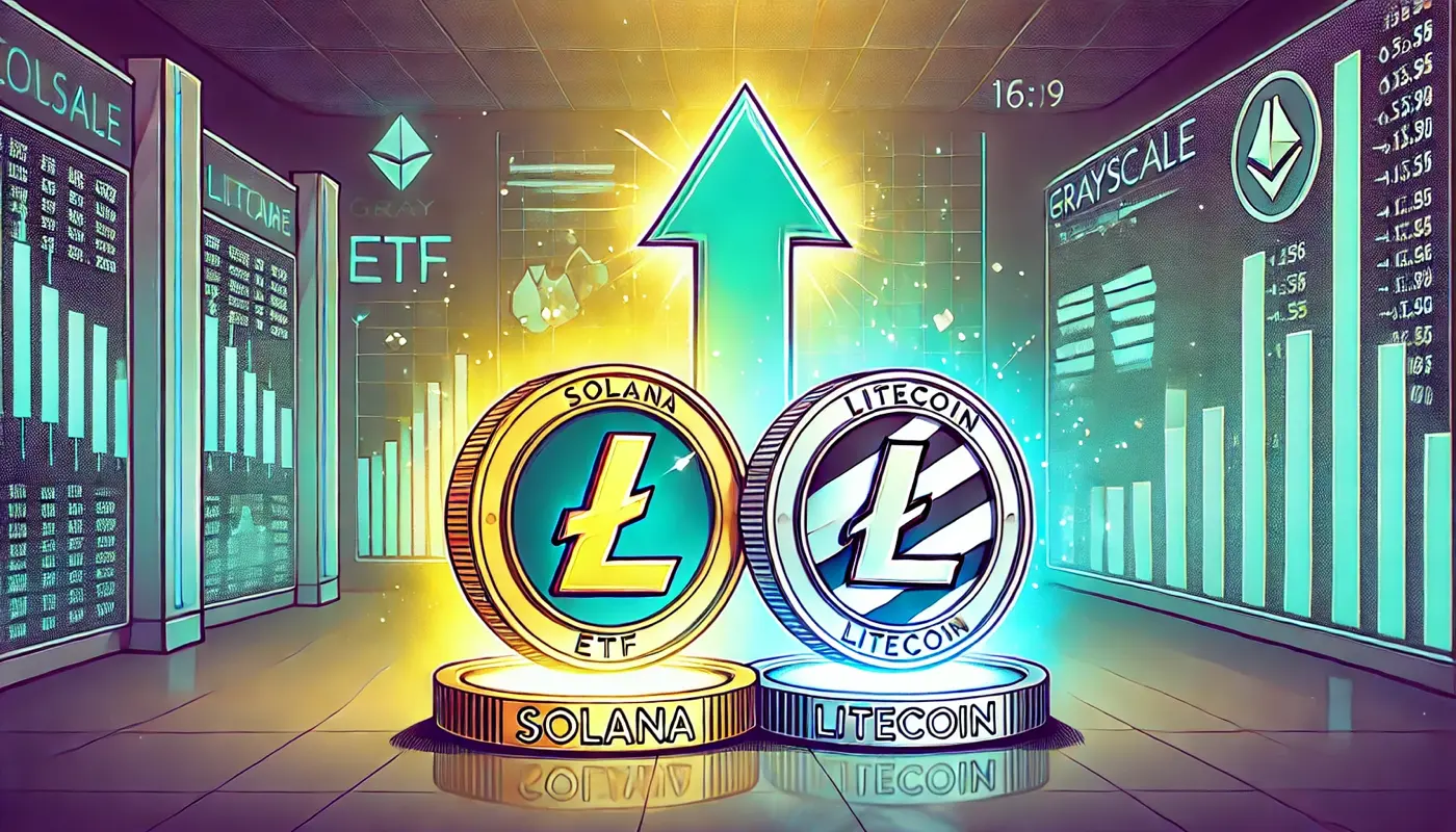 Grayscale подала заявку на создание ETF для Solana и Litecoin