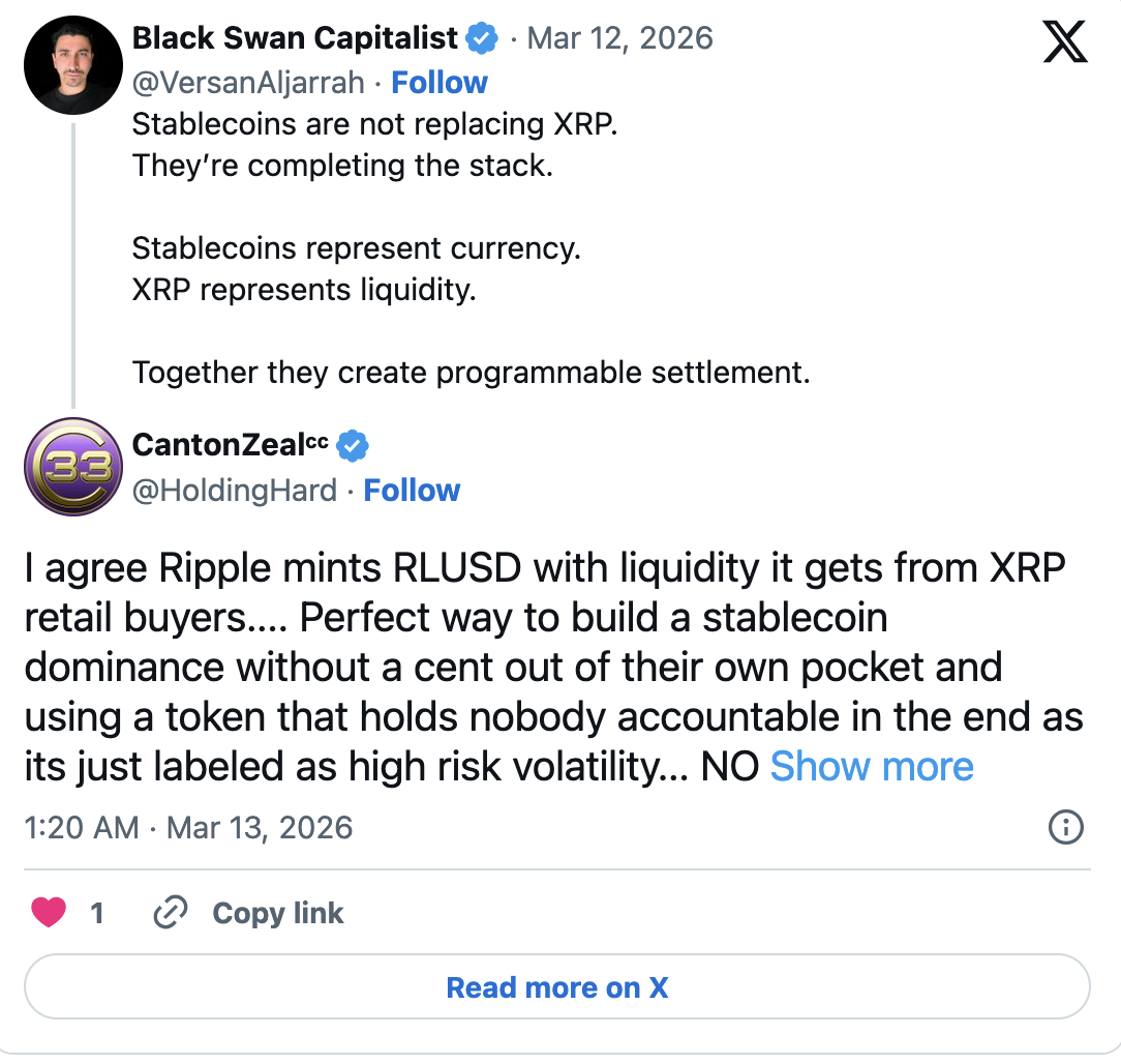 One user said this is the perfect way to build stablecoin dominance without spending a cent of the company’s own money