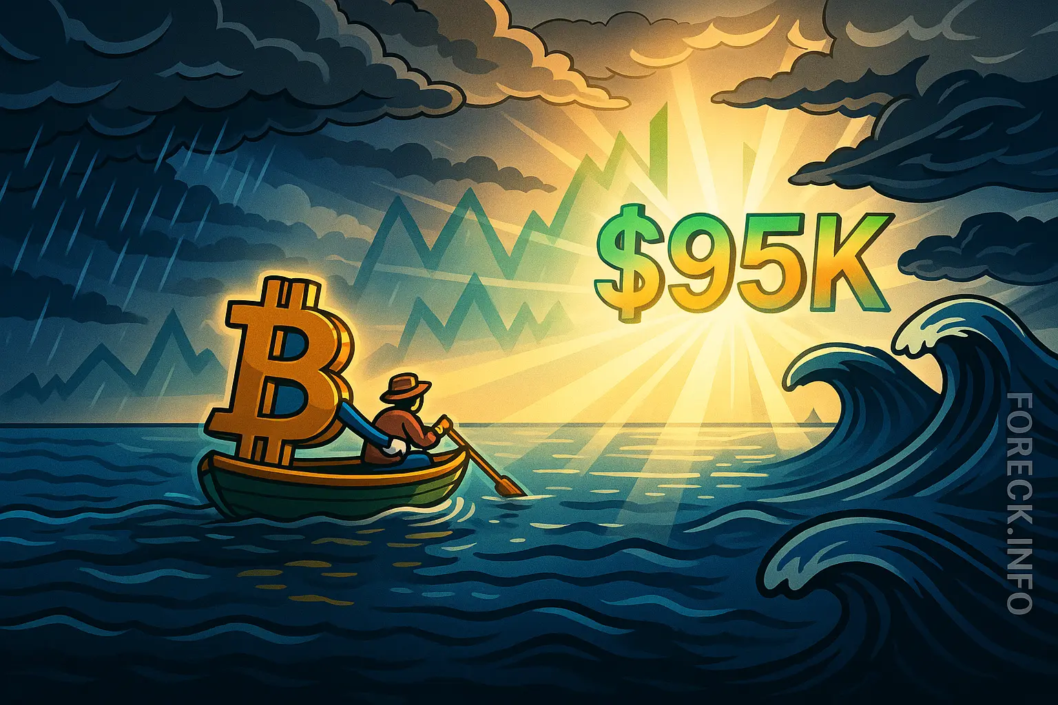 Рынки замерли: Bitcoin ждёт сигнал от ФРС