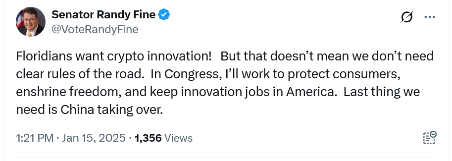 Республиканцы, поддерживаемые Crypto PAC, выигрывают места в Палате представителей США на дополнительных выборах во Флориде