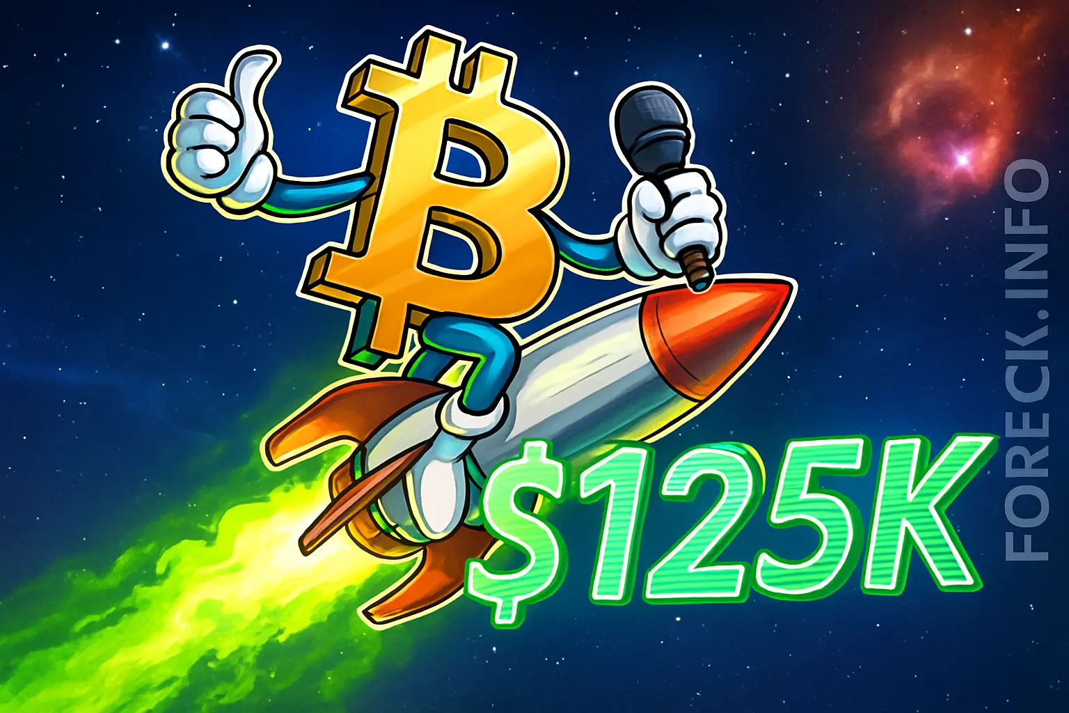 Bitcoin движение к 125000 долларов прогноз