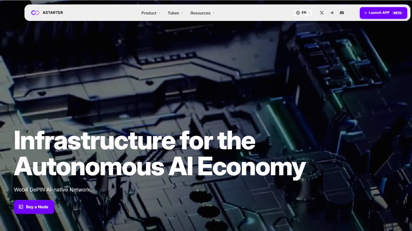 Astarter Homepage