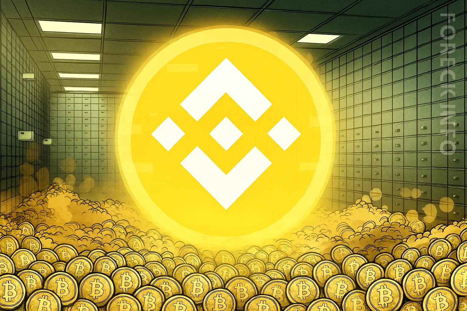 Потоки биткойнов на Binance ускоряются на фоне ожидания данных по инфляции в США