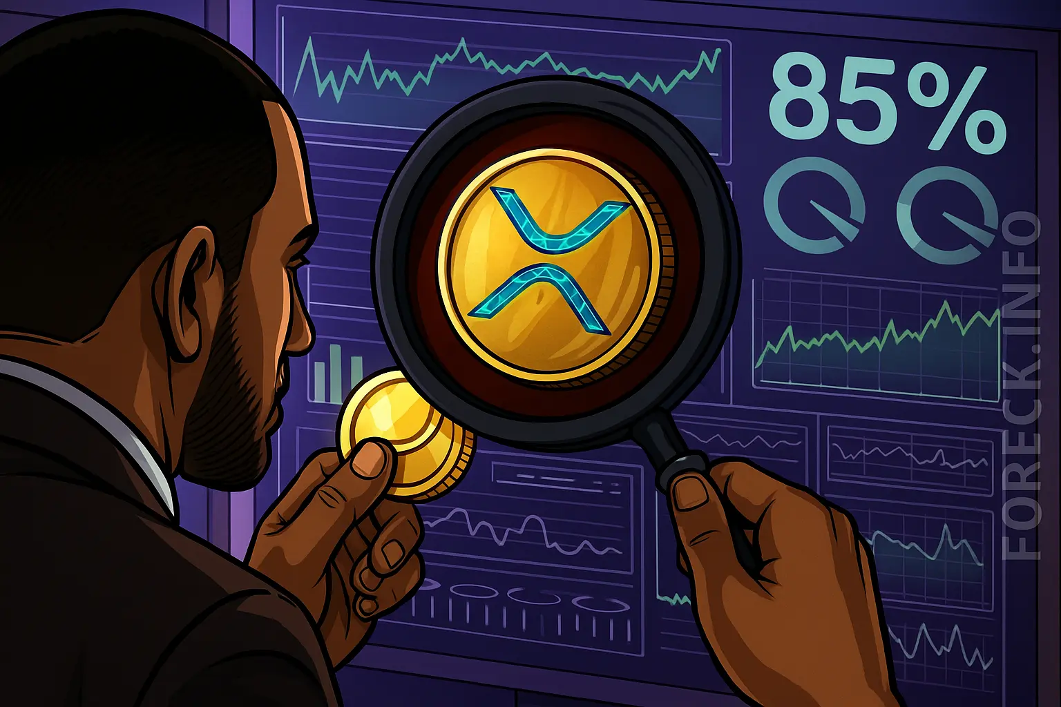 XRP готовится к историческим максимумам — шансы на одобрение ETF выросли до 85%