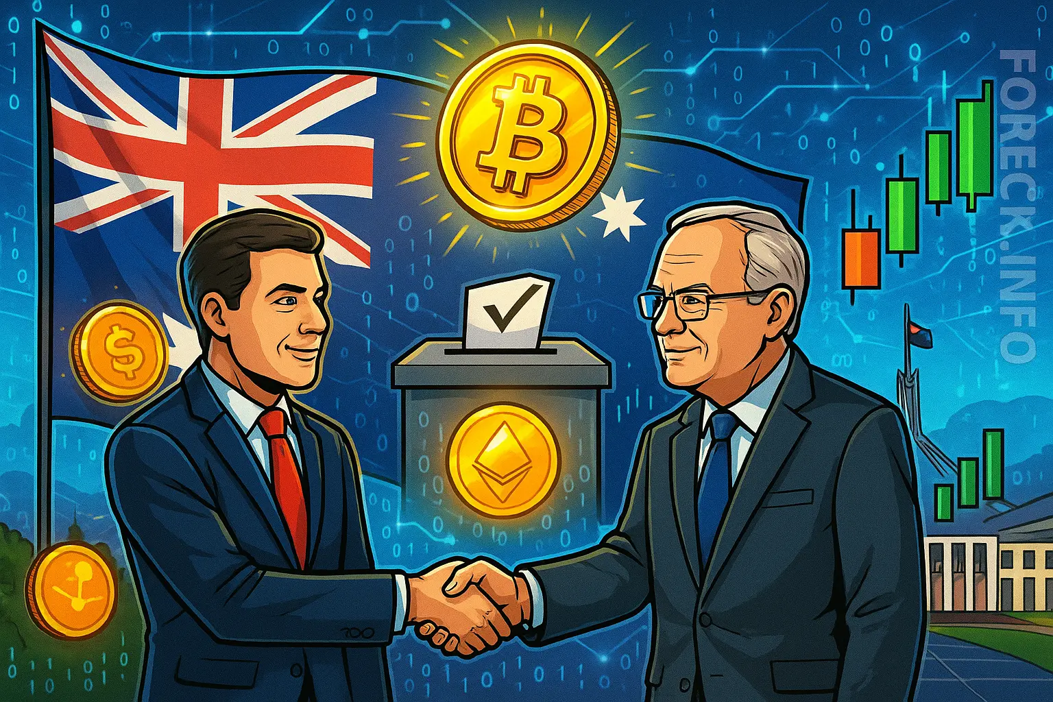 Проект закона о биткоине готовится в Австралии