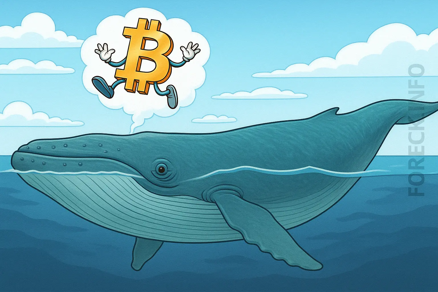 Киты выдавливают Bitcoin с рынка — начинается ли буллран?