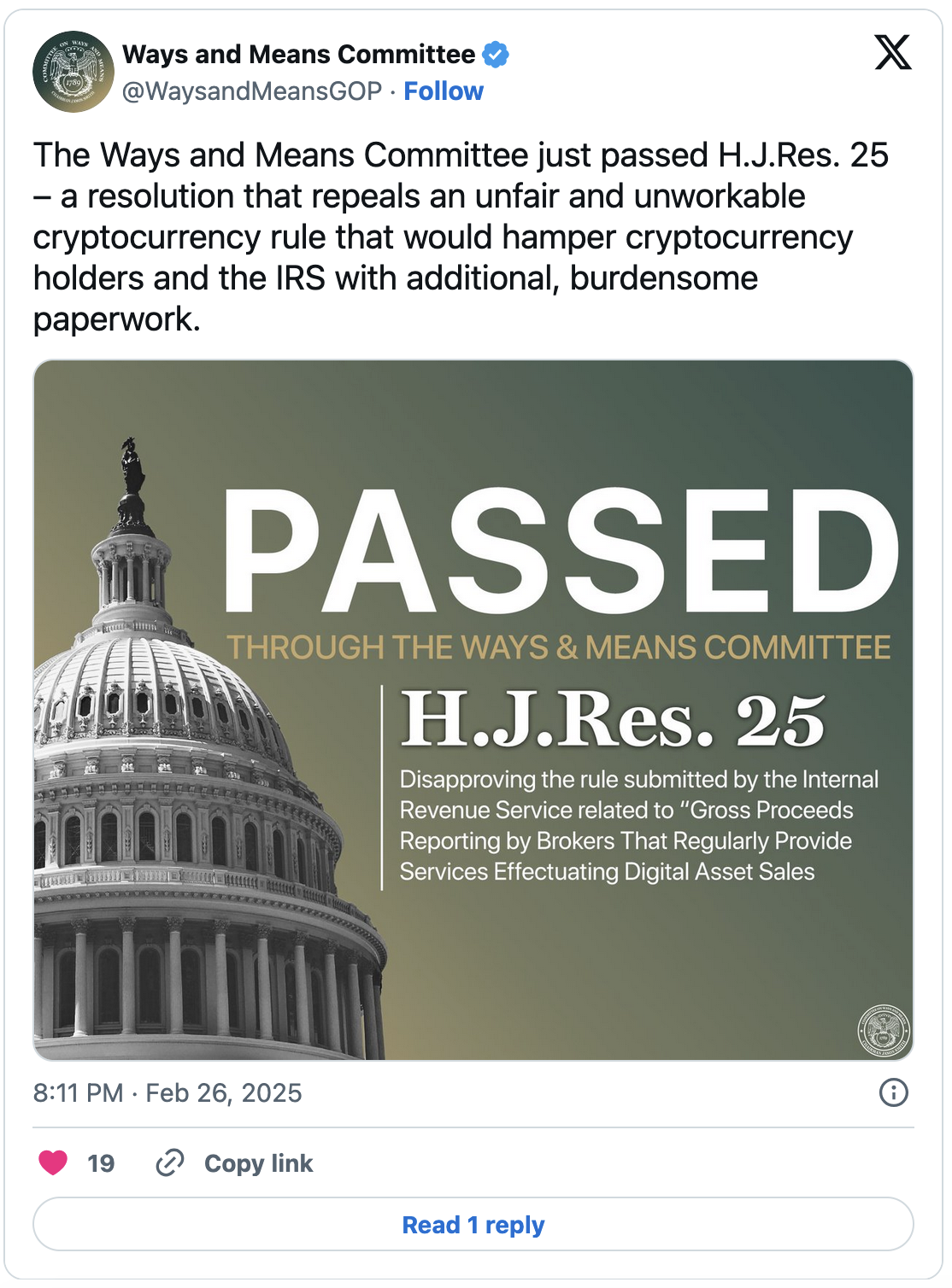 Законодатели США переезжают, чтобы отменить противоречивое правило брокера Defi