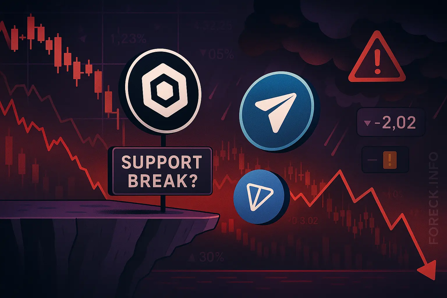 Прогноз Altcoins недели: Cronos и Toncoin под угрозой глубокого снижения