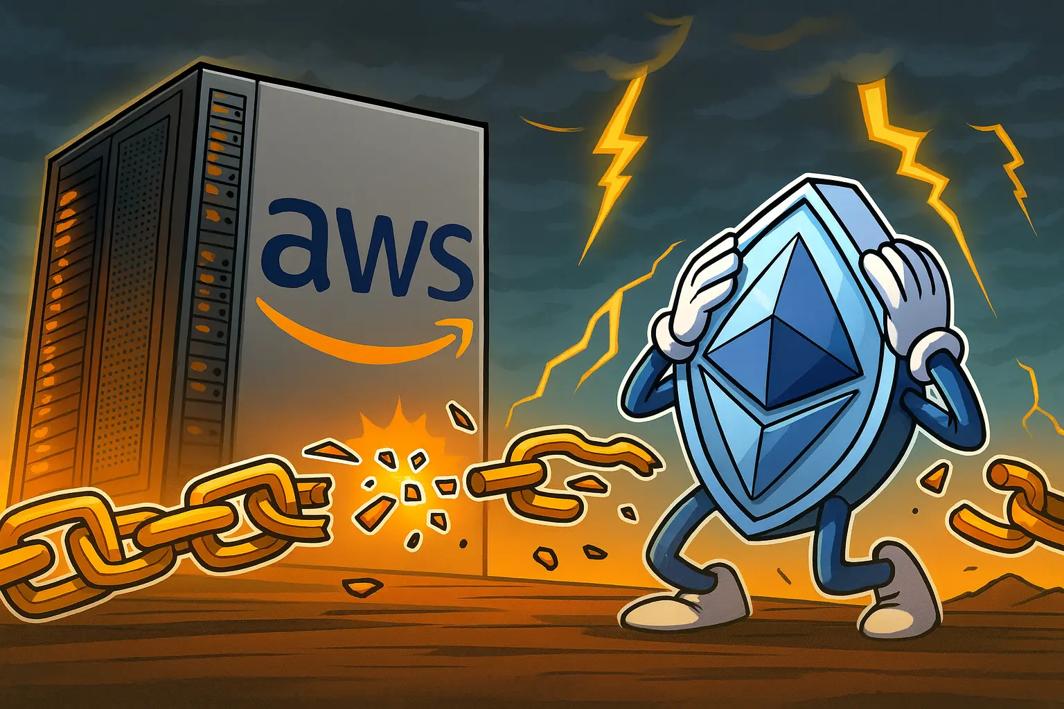 Dependence on AWS and others is gradually decreasing