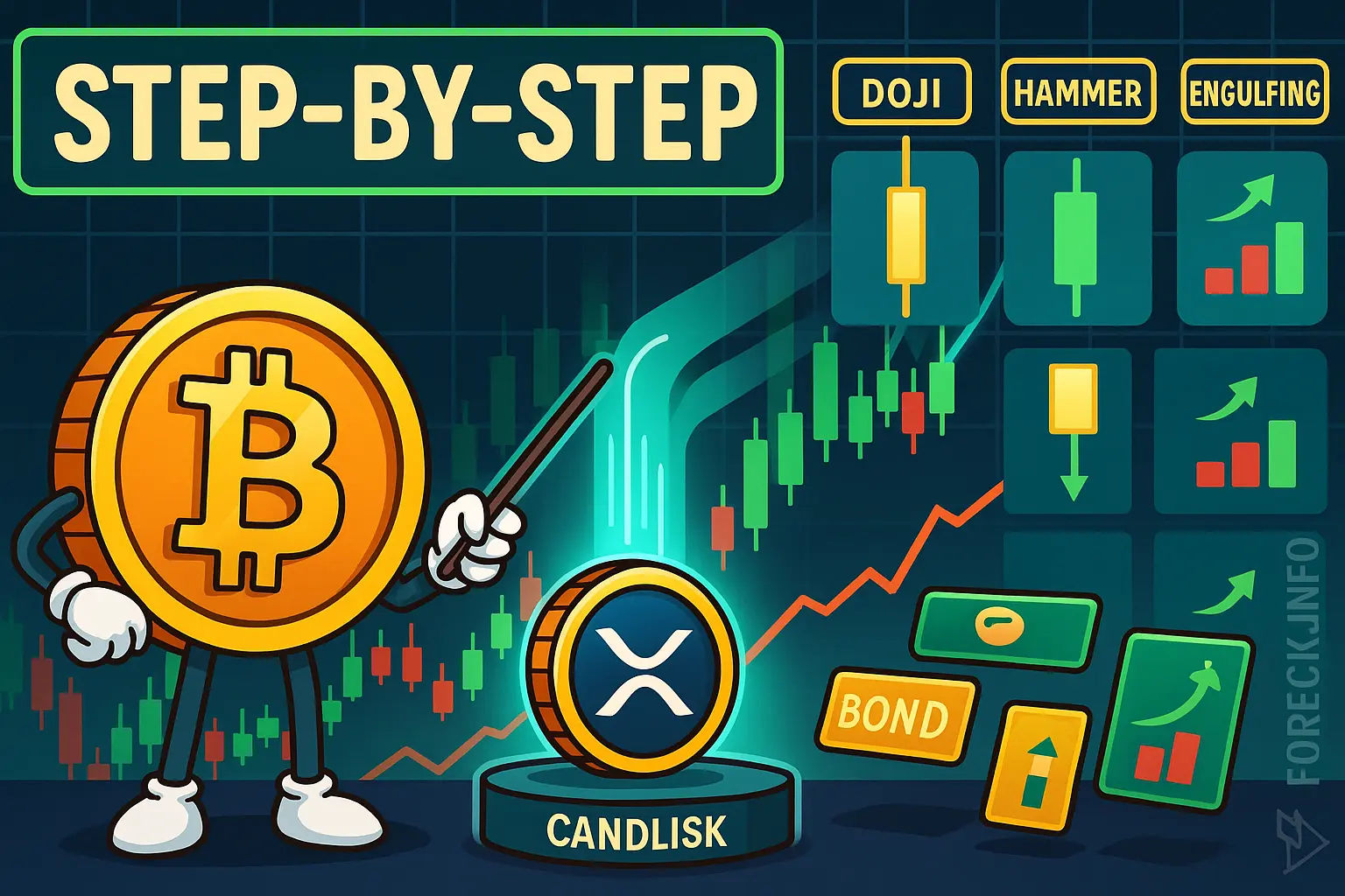 Топ-стратегии с японскими свечами для успешной торговли Bitcoin
