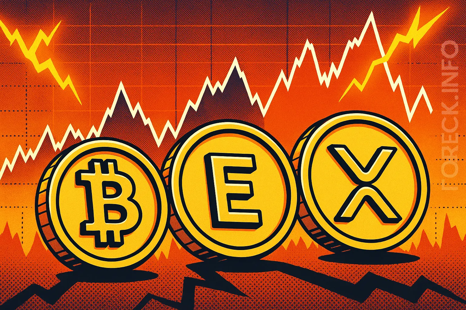 BTC, ETH, XRP: ключевые уровни поддержки и риск коррекции в мае