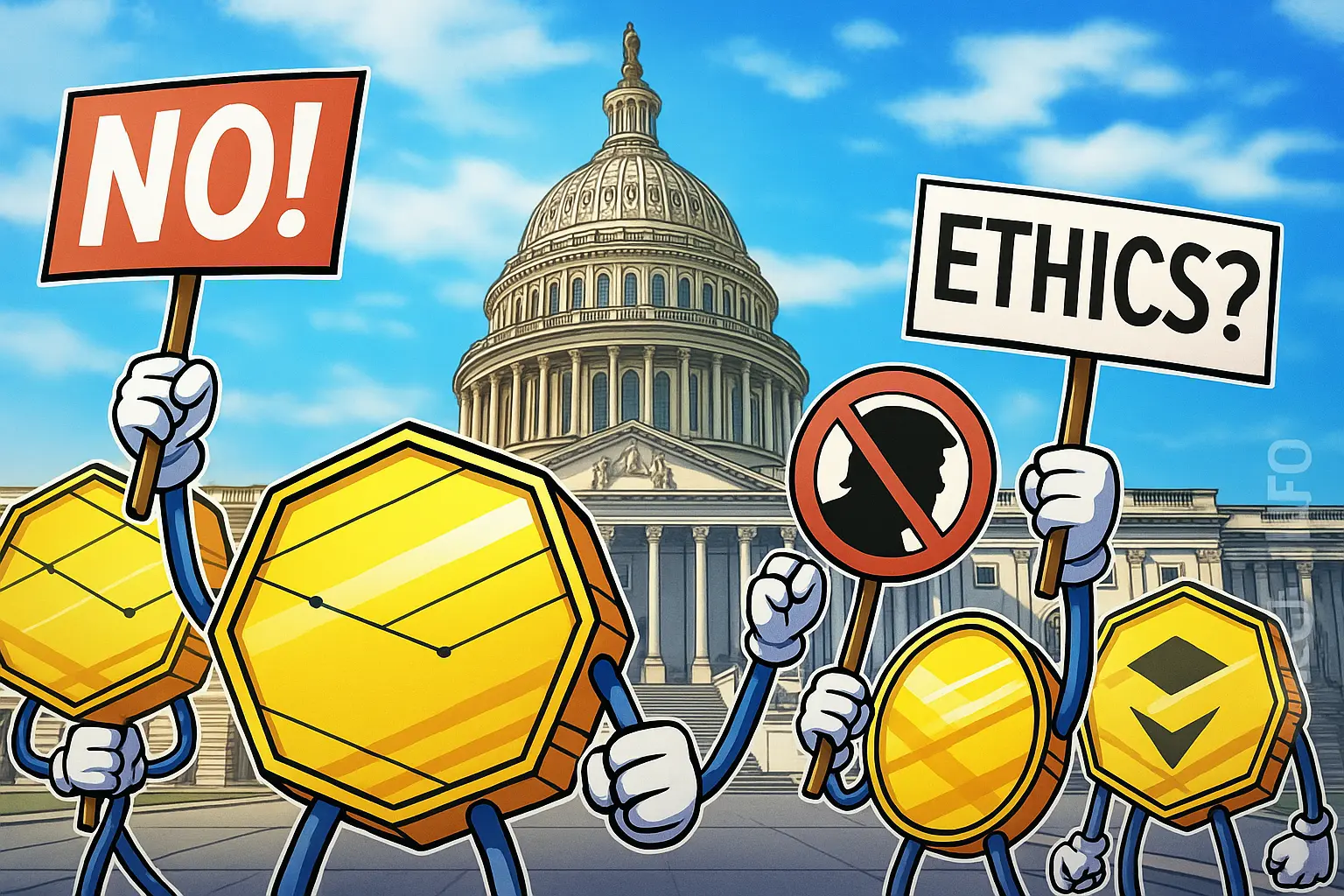 Трамп, MGX и Binance блокируют криптореформу в Сенате США