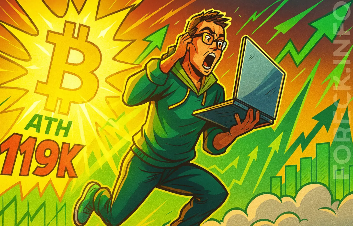 Биткоин достиг нового исторического максимума превысив 119 300$  
