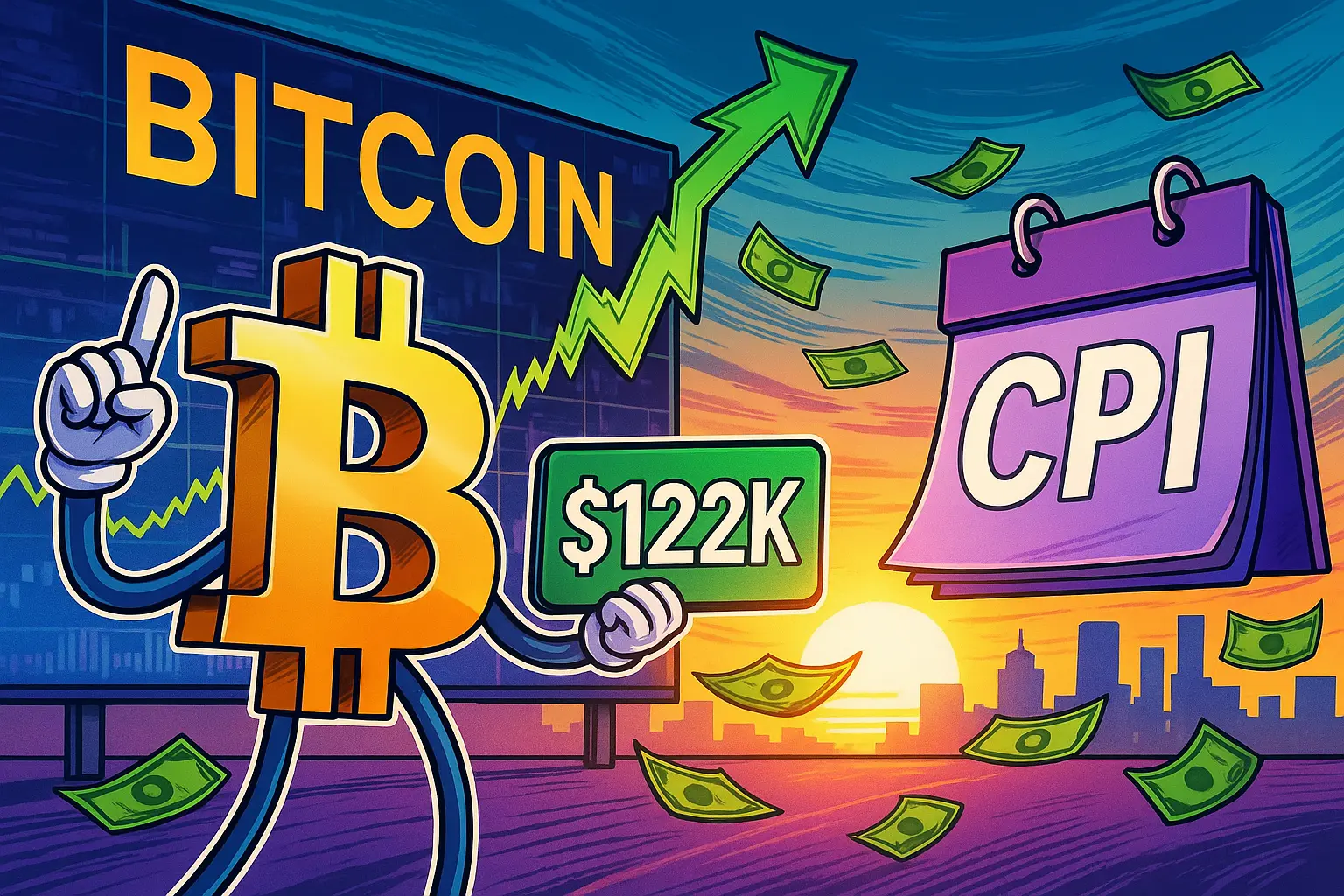 Spot Buyers Drive BTC Near ATHs; All Eyes on the $117K Gap and Fed Cut Odds