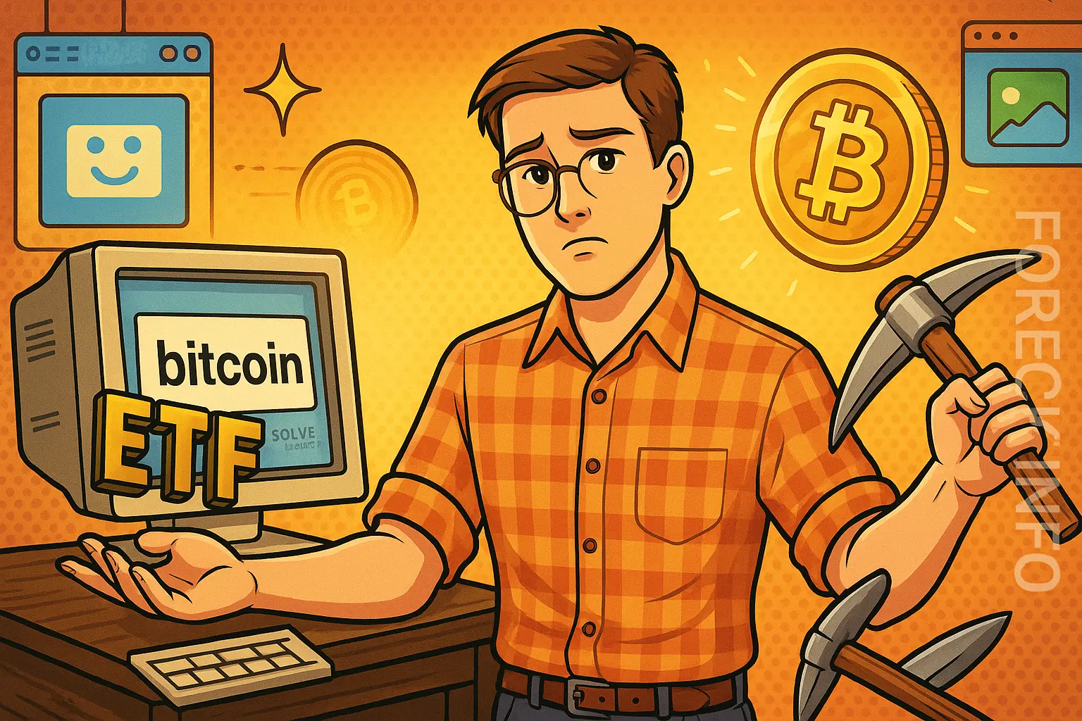 Спрос взлетел: Bitcoin-ETF перегоняют майнеров