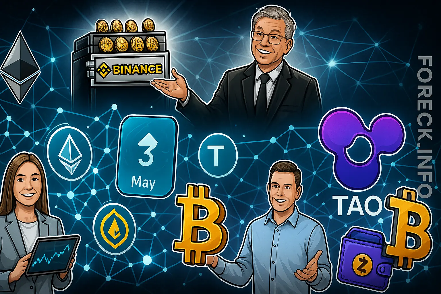 Биткоин, Алекс Машинский, Джей Ди Вэнс и главные события криптовалютного рынка