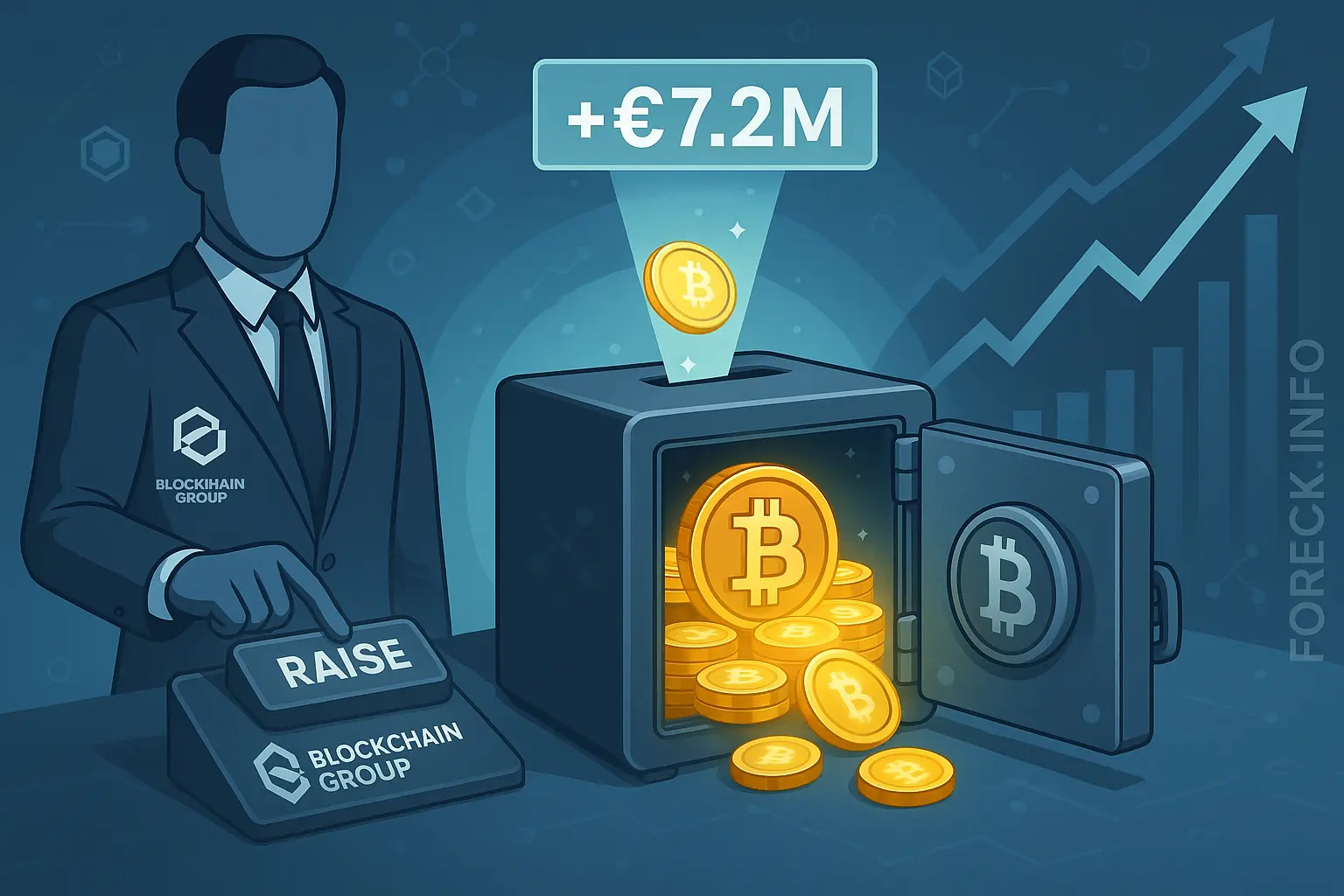 The Blockchain Group Bolsters Bitcoin Reserves with €7.2M Raise