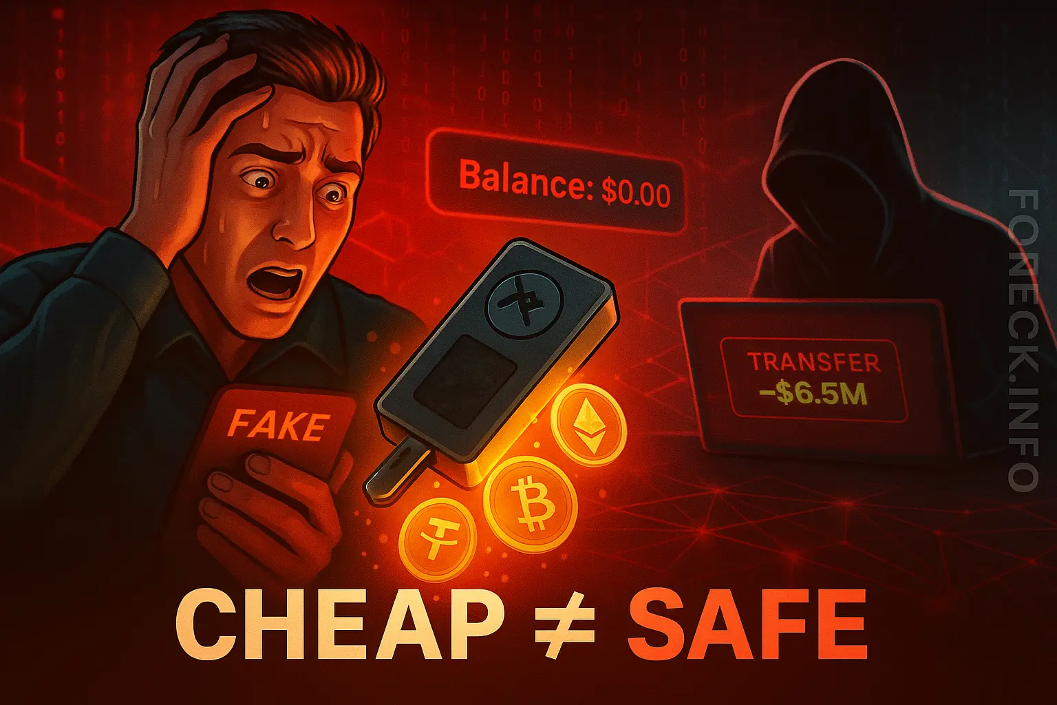 How a Discount Cold Wallet Cost $6.5 Million: Security Lessons