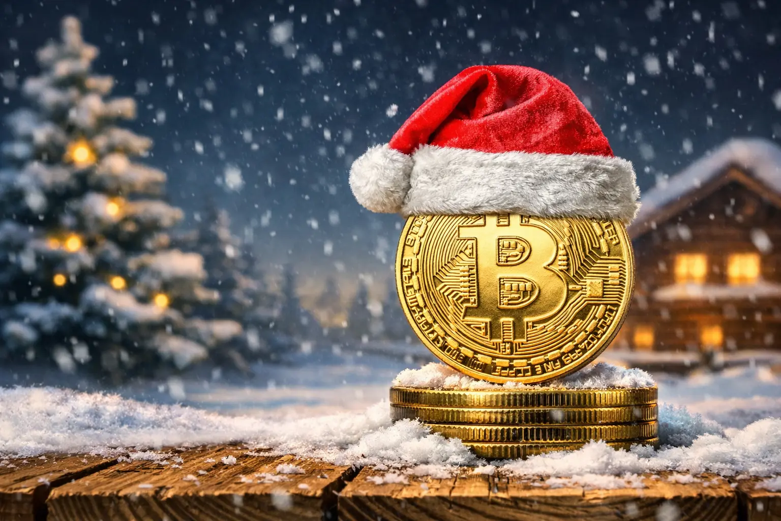 Рождественское ралли на рынках: почему Bitcoin и криптовалюты пока не спешат расти