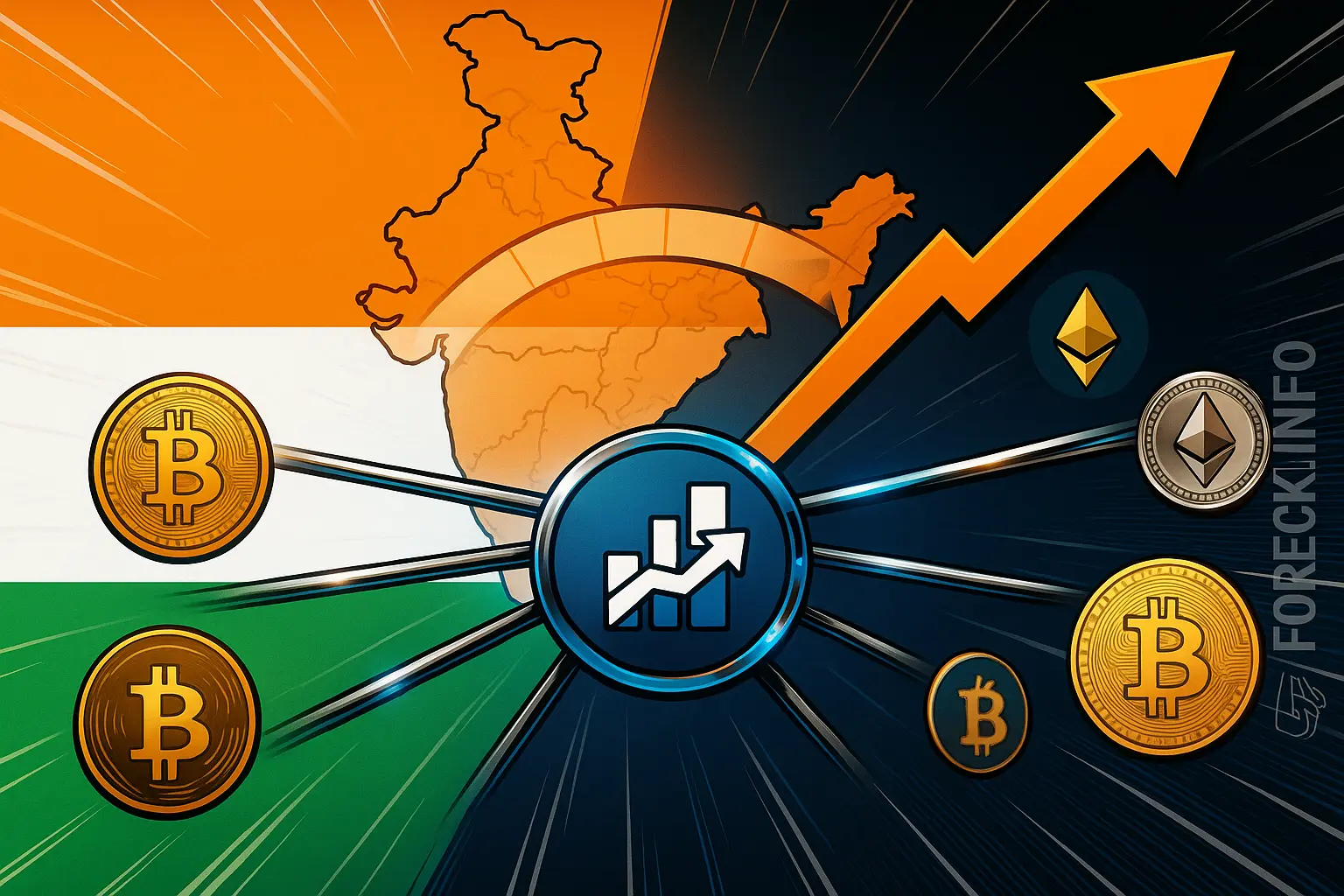 Как меняются криптопортфели в Индии: тренды сейчас