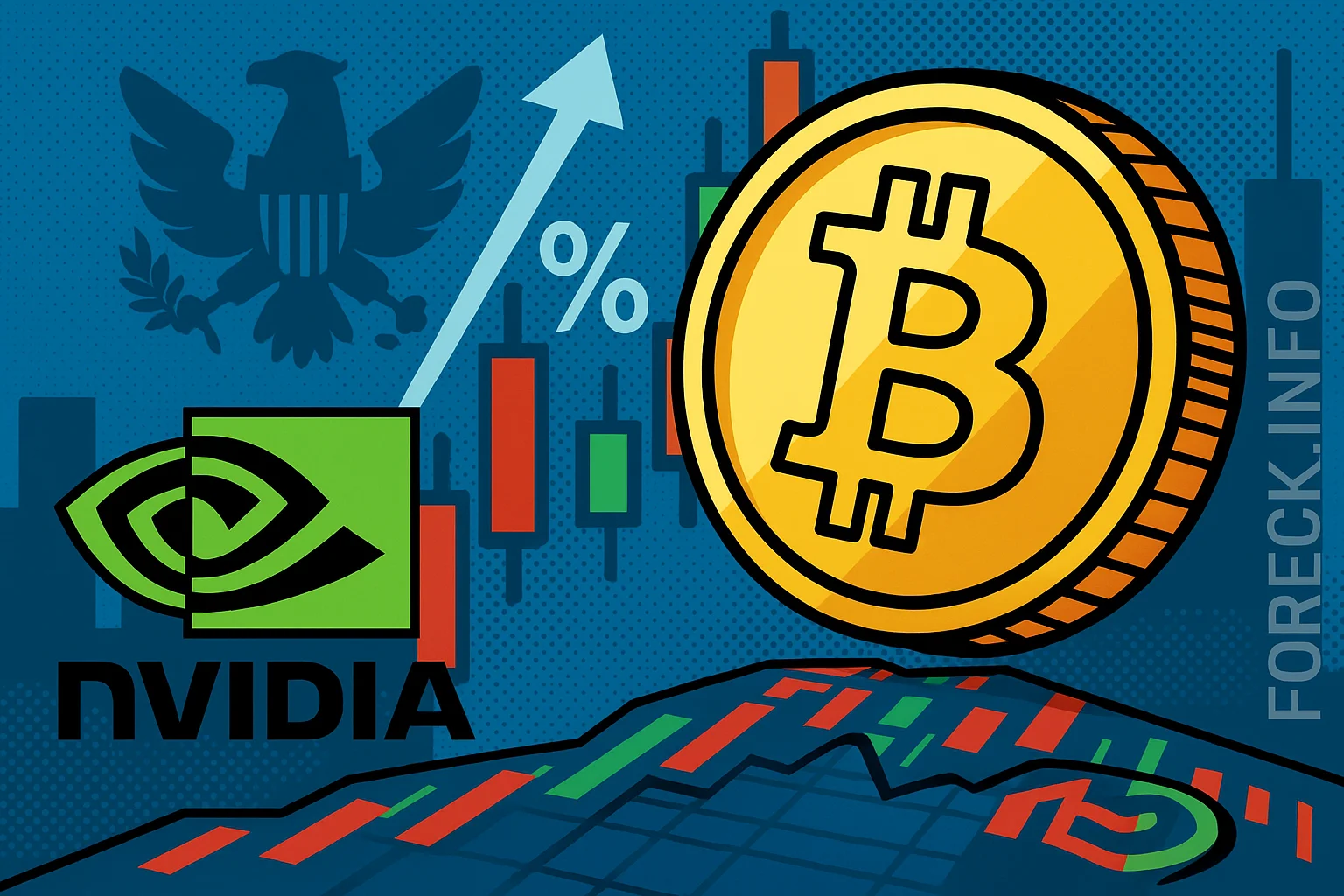 Крипторынок ждёт ключевые данные из США: ВВП, инфляция PCE и отчёт Nvidia