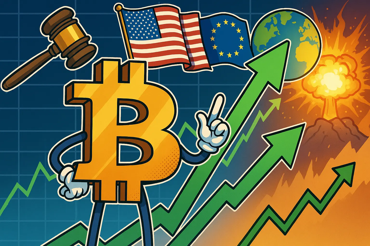 Crypto Market Rally: Bitcoin, Ethereum, XRP Lead Gains