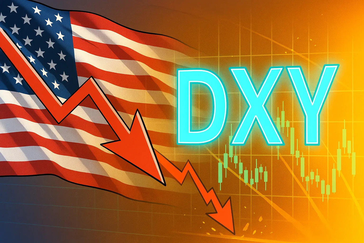 ФРС не спасёт доллар? DXY уходит в крутое пике