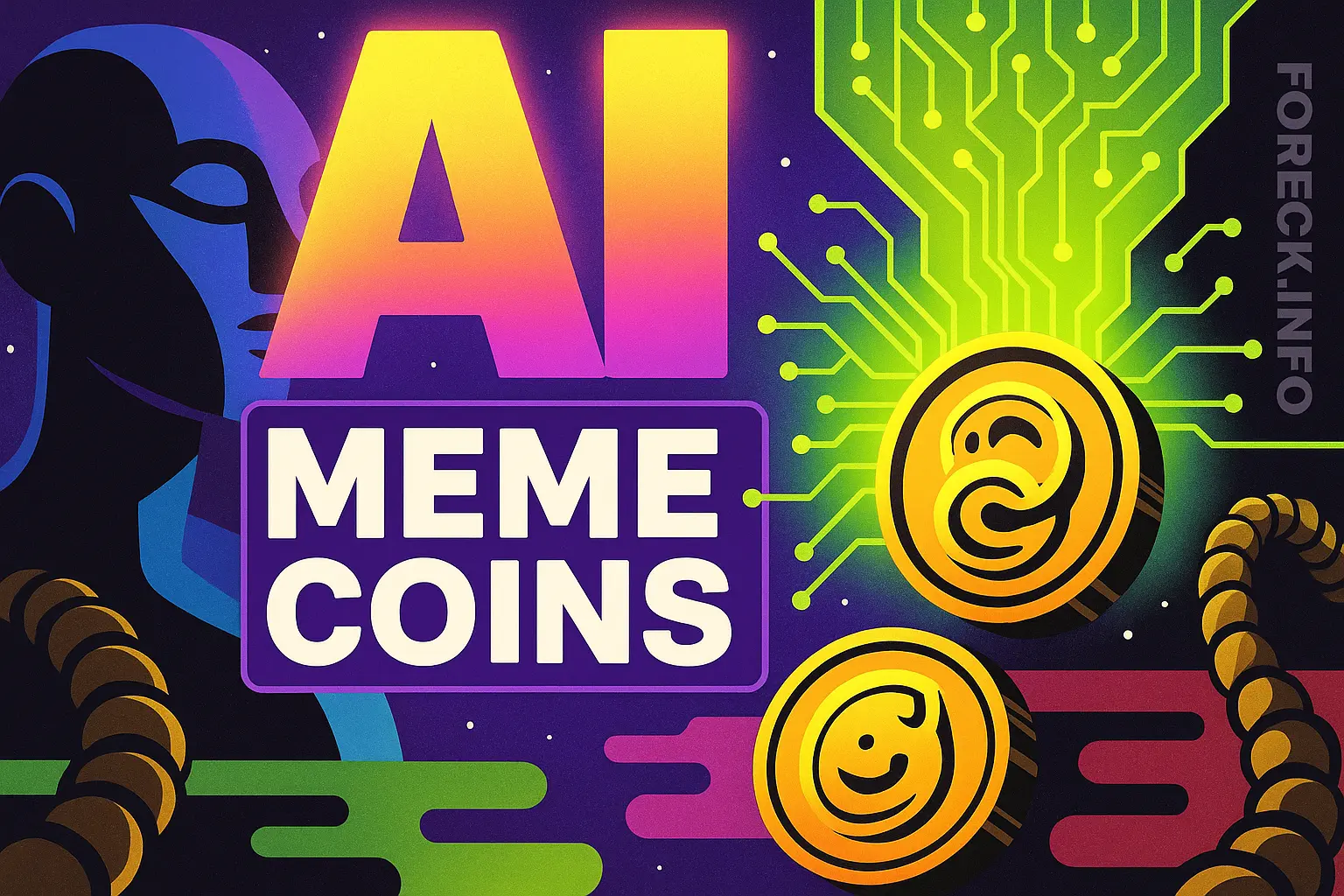 Доля мем-койнов и DeFAI в AI-крипторынке по данным Binance Research