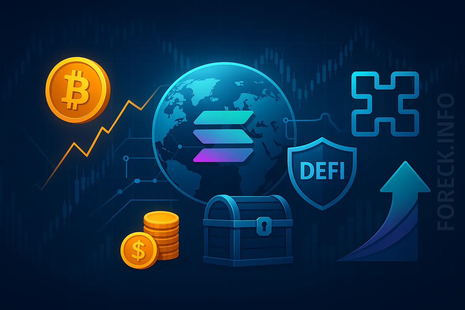 Почему DeFi Development выбирает Solana вместо биткоина для корпоративного трежериса