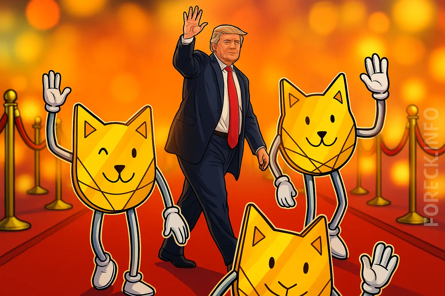 VIP-ужин Трампа для держателей мемкоинов