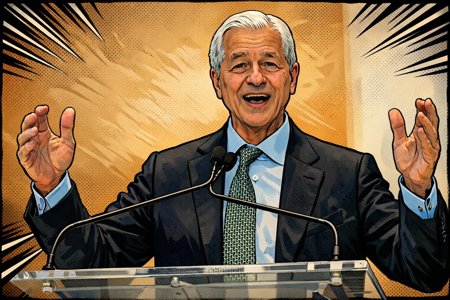 Джейми Даймон предупреждает о новых рисках кредитного рынка: как поведёт себя биткоин в кризис