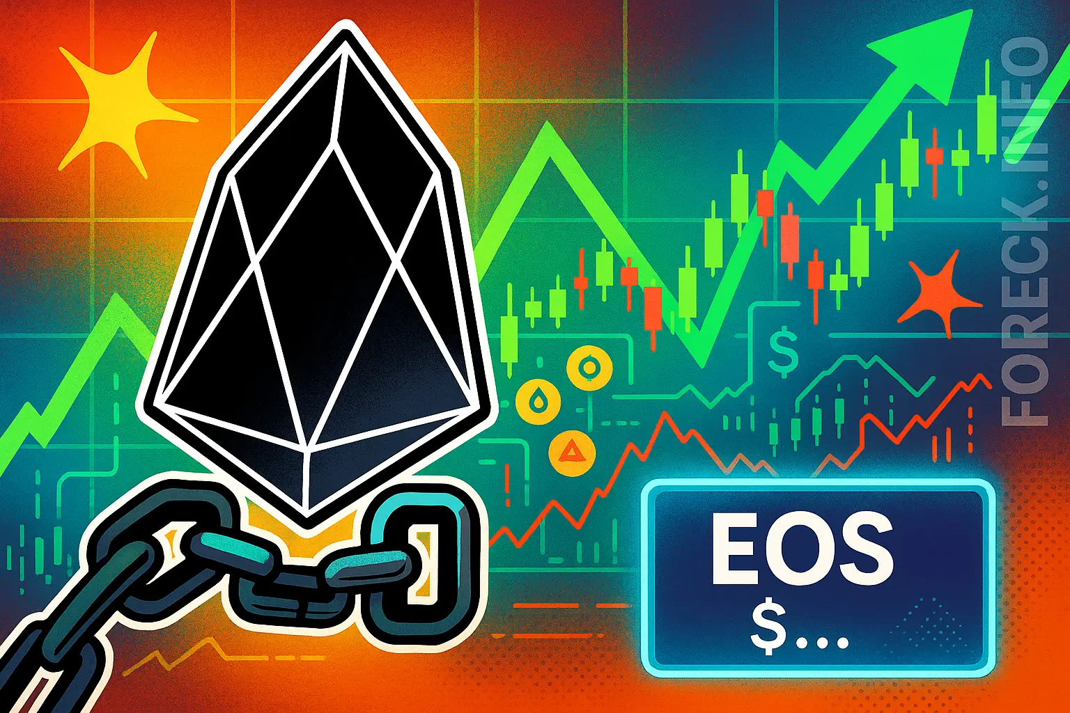 EOS — актуальный курс, онлайн-график и динамика цены