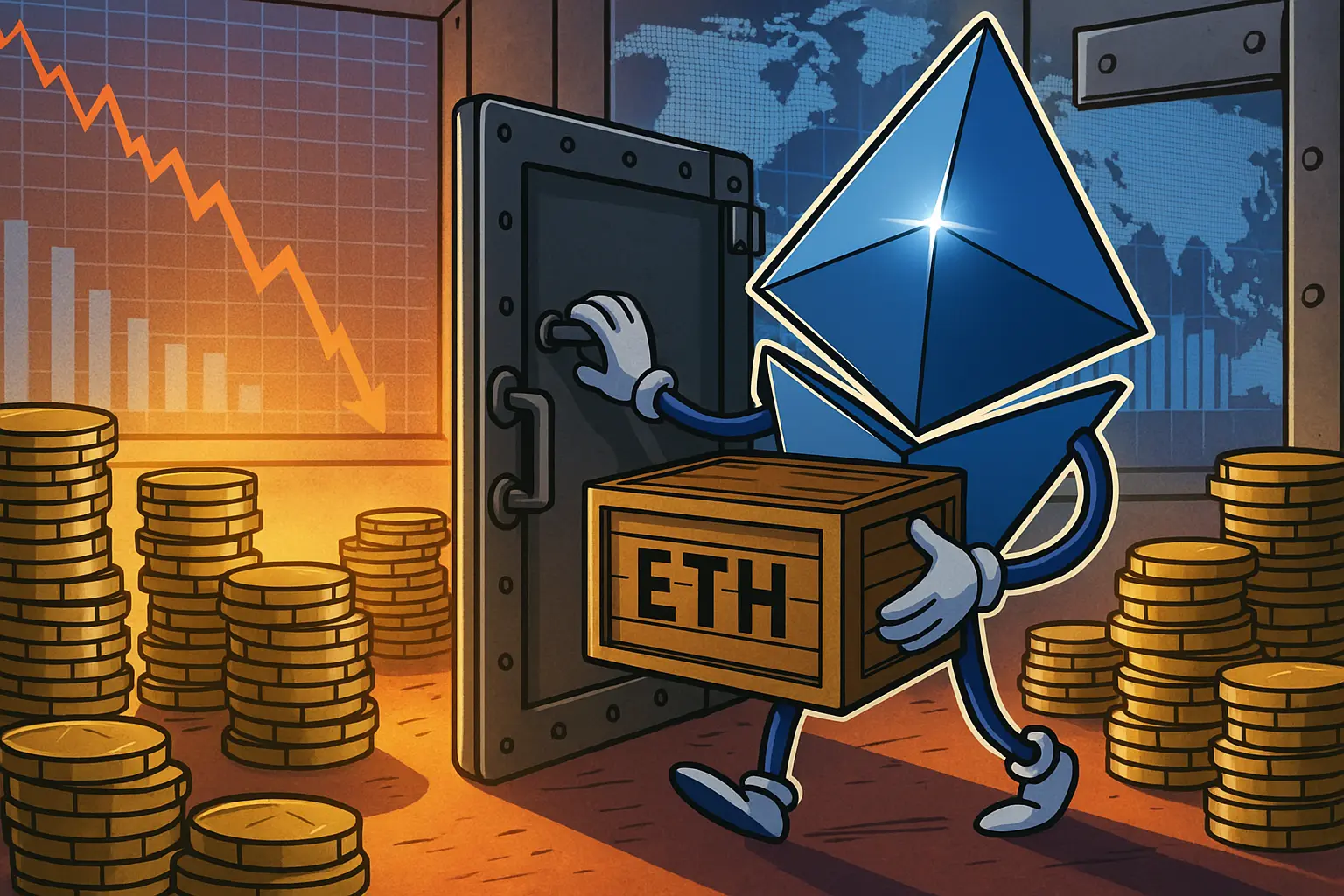Institutions Snap Up ETH: Is the Flippening Near?