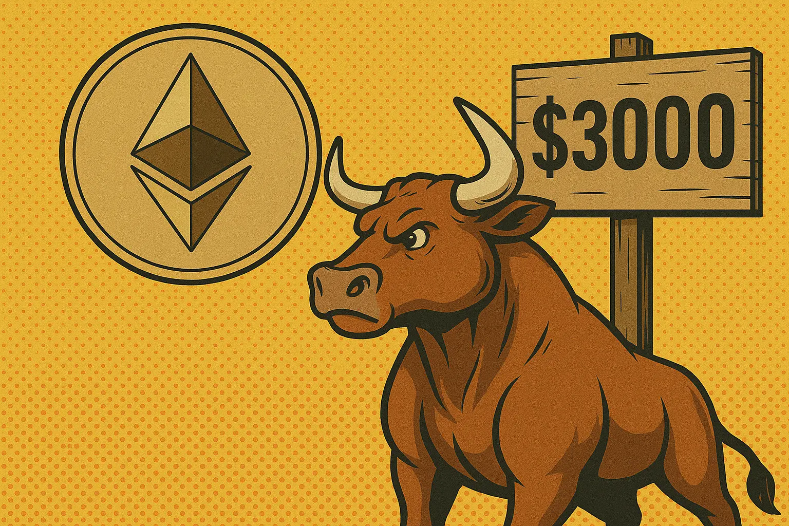 Индикатор BBTrend Ethereum показывает спад после пика