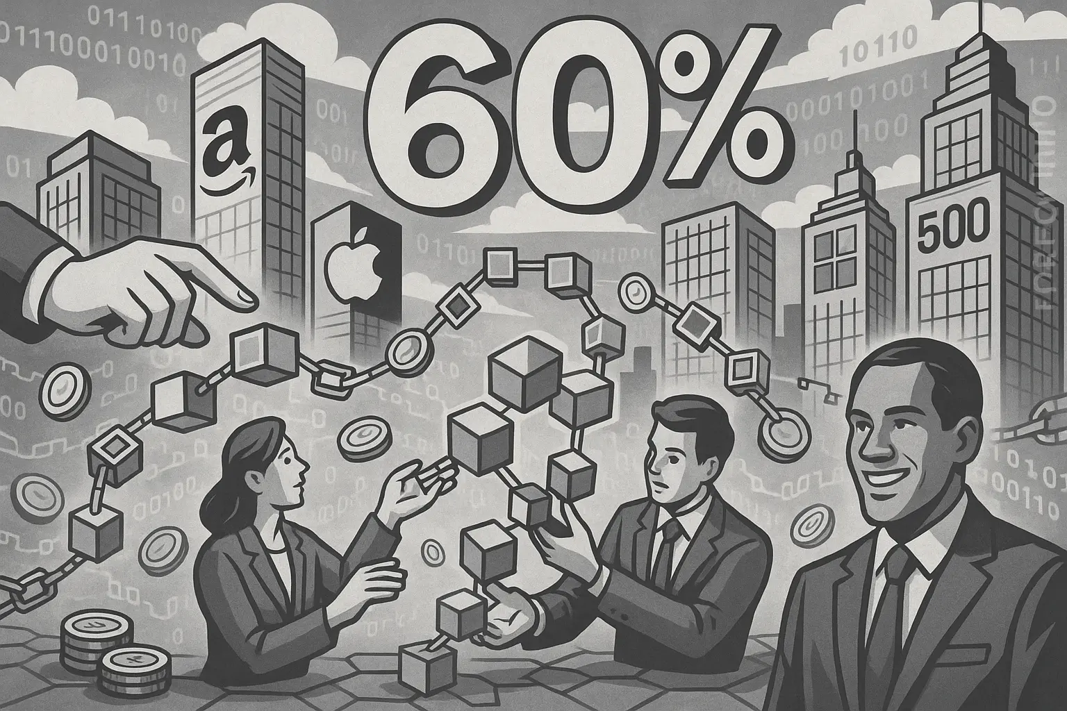 Fortune 500 Blockchain Adoption Hits 60%: What’s Driving Corporate Crypto Growth?