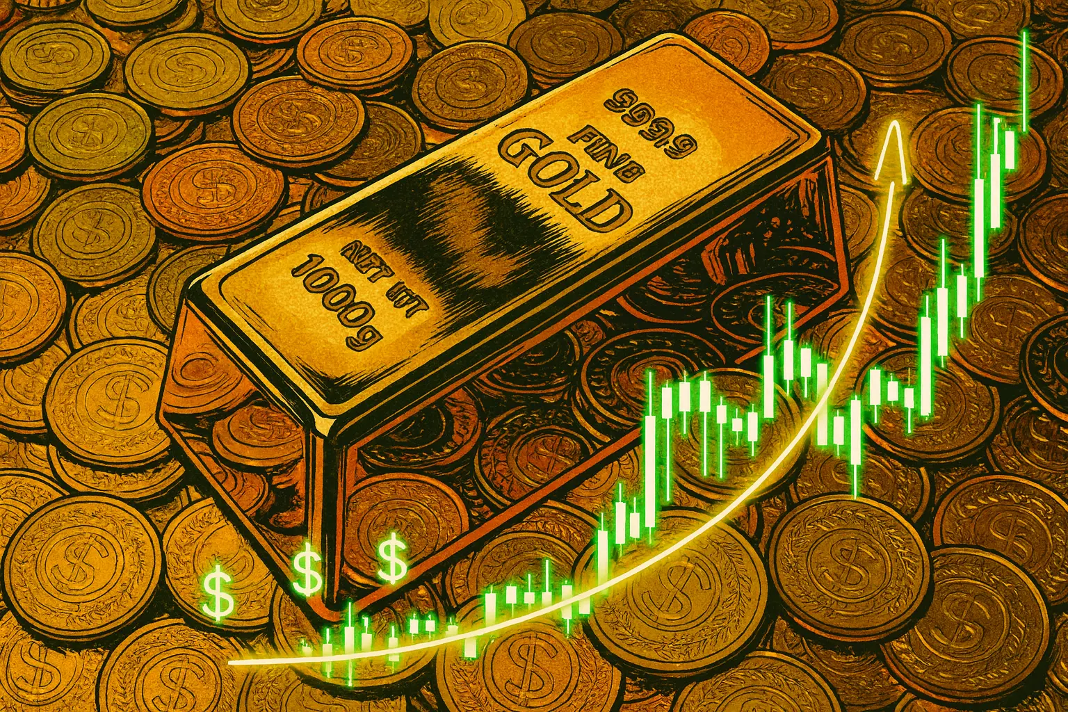 Прогноз курса золота на 2026 год: Morgan Stanley ждёт XAU/USD по 4 500$