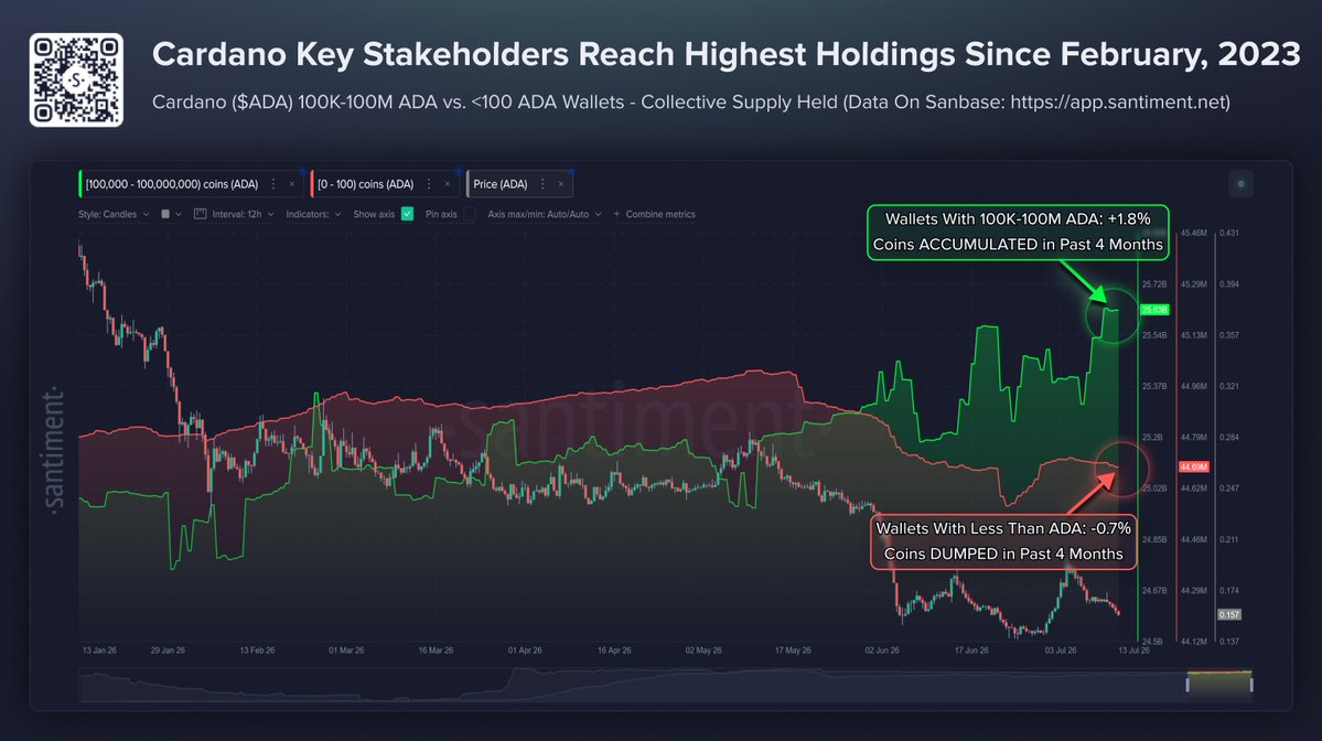 ADA price performance over the previous seven days, based on a CoinGecko screenshot taken at 2:00 PM on July 21, 2026.
