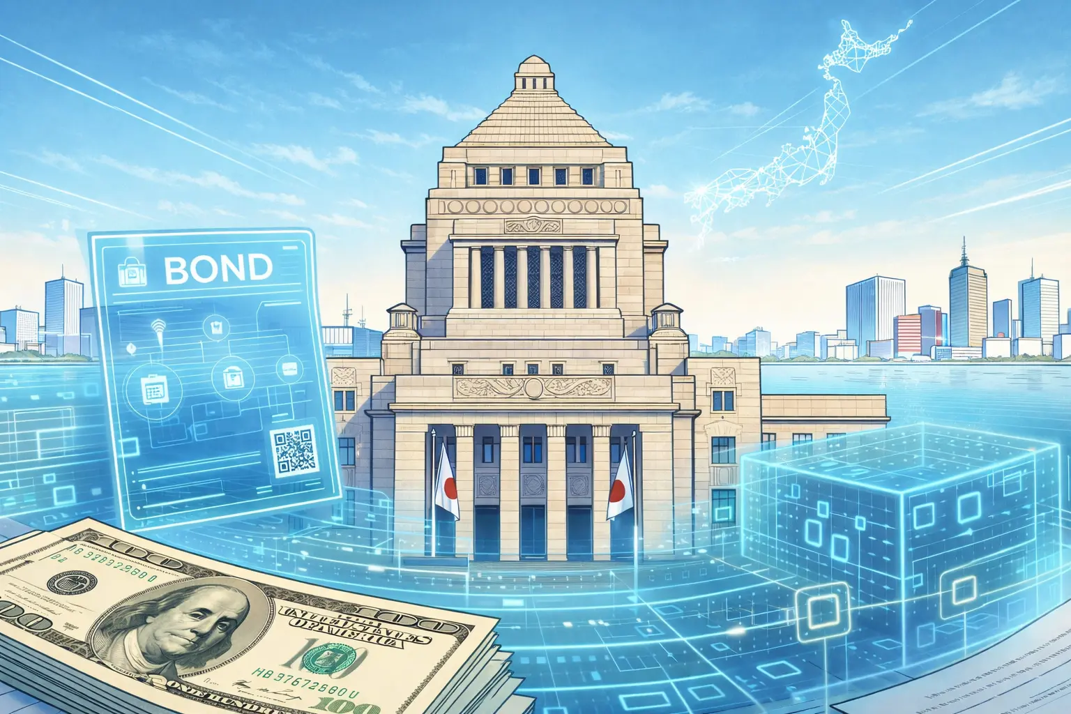 Япония готовит запуск цифровых облигаций для муниципалитетов