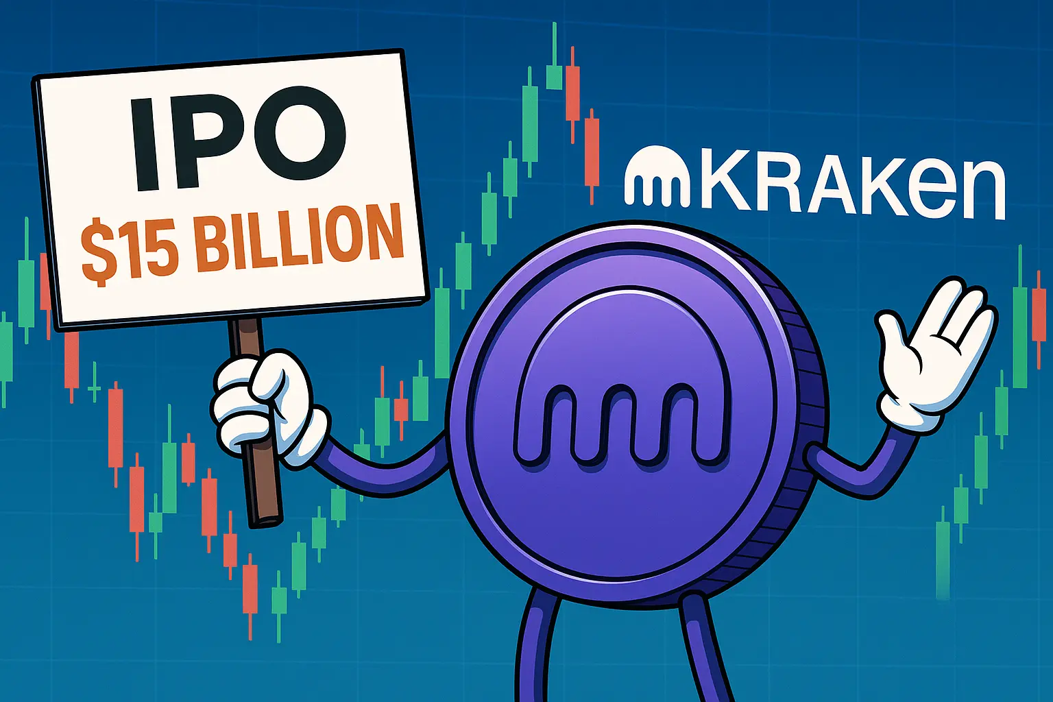 Kraken готовится к IPO: оценка биржи достигла 15 млрд $