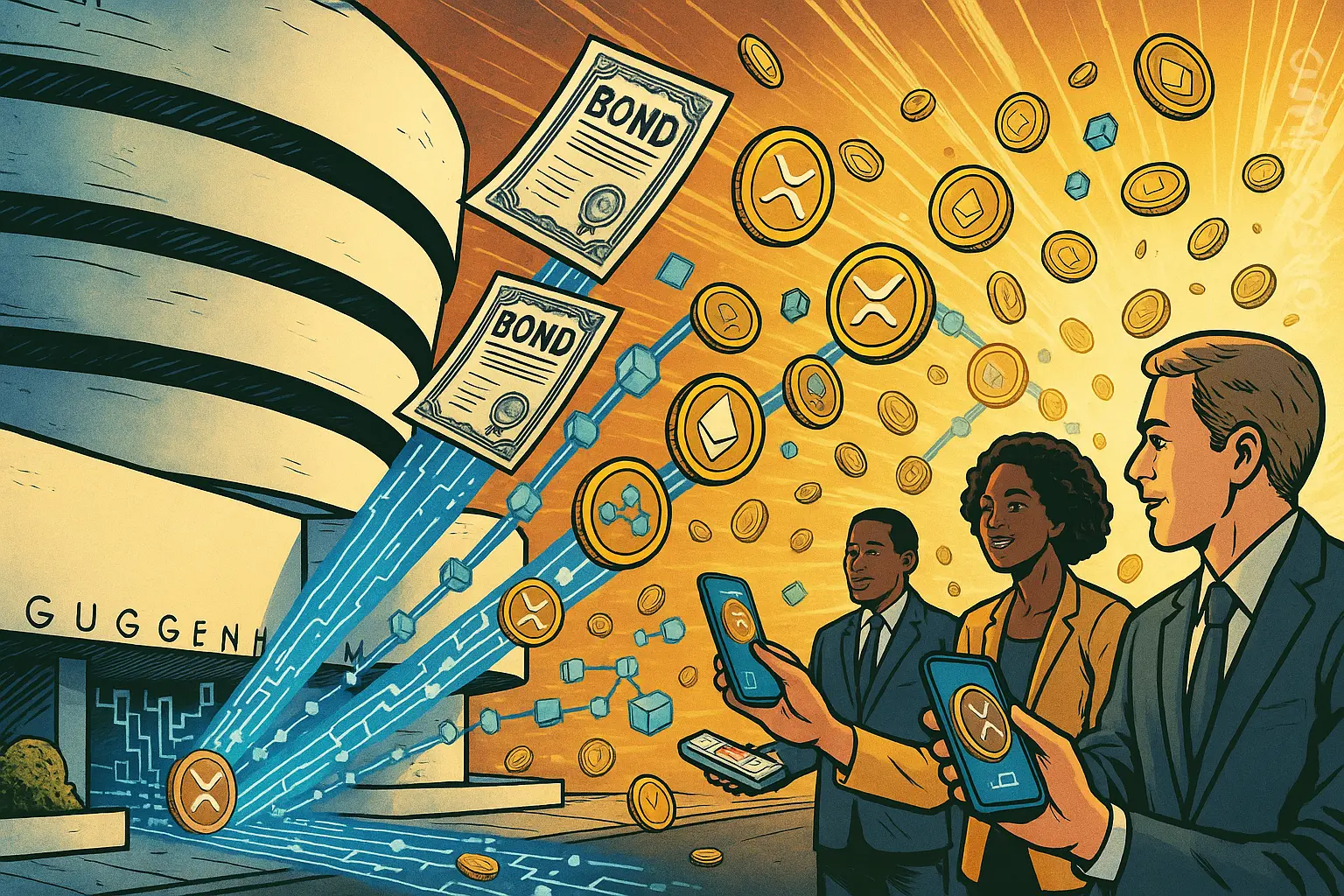 Рынок Bitcoin-ETF в США: 1 трлн $ торгов и рост интереса институционалов