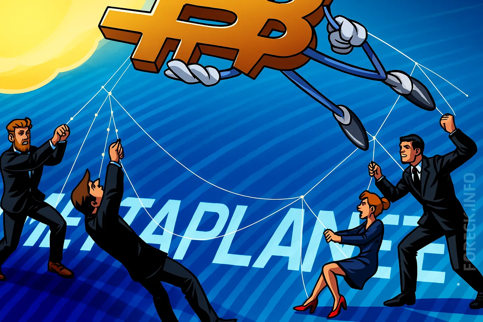 Японский гигант Metaplanet вложил 104 млн$ в Bitcoin