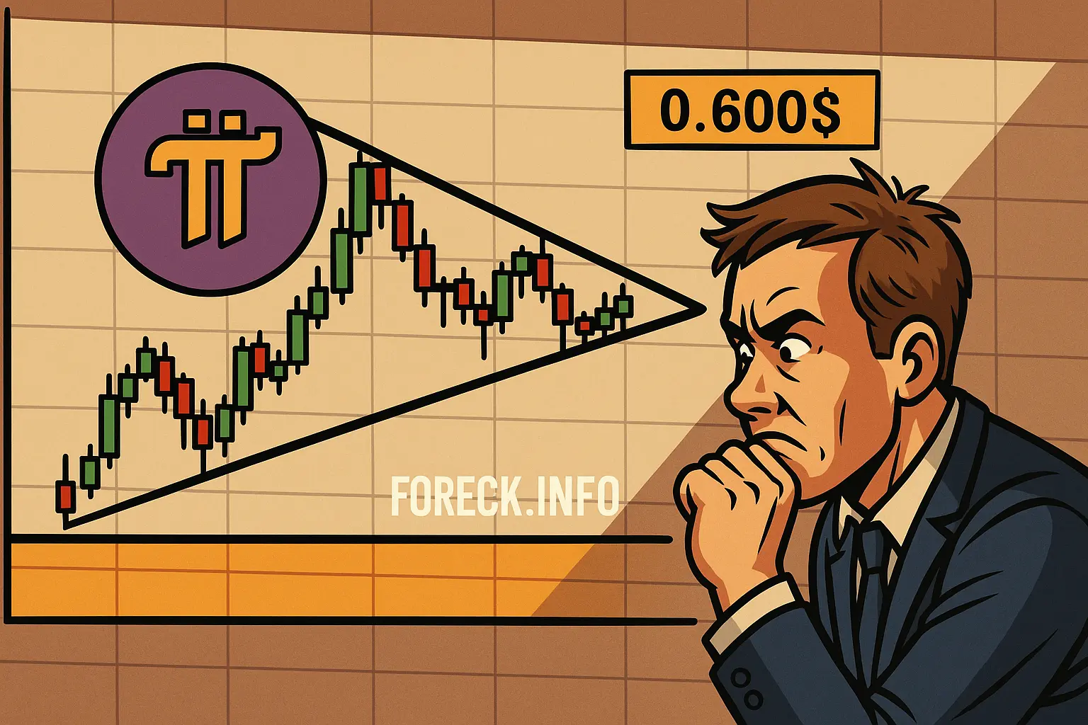 Киты Pi Network против падения курса: сможет ли рынок устоять?
