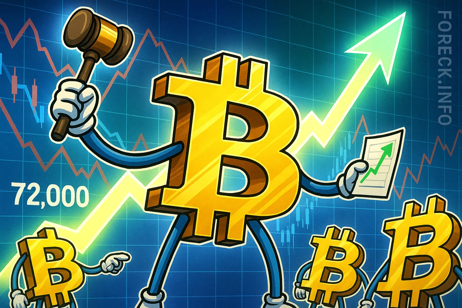 Ключевой уровень биткоина 104,500$ для нового роста